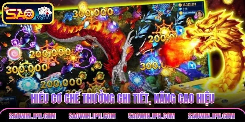 Hiểu cơ chế thưởng chi tiết, nâng cao hiệu quả bắn cá rồng