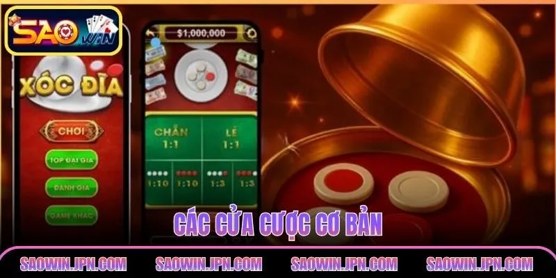 Xóc Đĩa Đổi Thưởng SAOWIN – Lý Do Nên Trải Nghiệm Ngay Các cửa cược cơ bản
