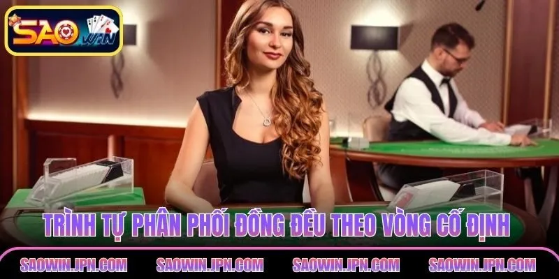 Liêng SAOWIN Hướng Dẫn Chi Tiết Dễ Hiểu Rõ Ràng Mạch Lạc Trình tự phân phối đồng đều theo vòng cố định rõ ràng