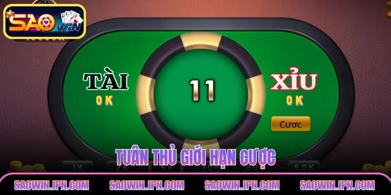 Tài Xỉu Miễn Phí – Bí Quyết Chơi Hiệu Quả Cho Tân Thủ Tuân thủ giới hạn cược